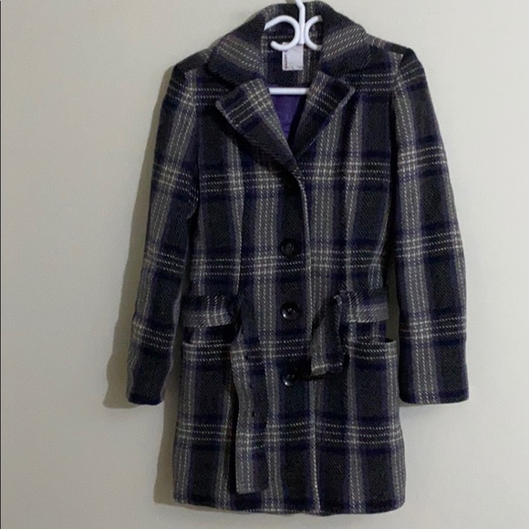 Vintage Y2K purple/grey coat - Picture 3 of 9